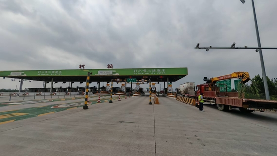 40T Single Axle Load Low Speed Weigh In Motion with Data Store of 50000 Vehicle Data -20C to 60C