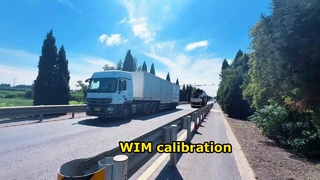The routine calibration of weigh in motion system