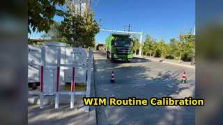 Our engineers are cooperating with transportation authorities on WIM system routine calibration